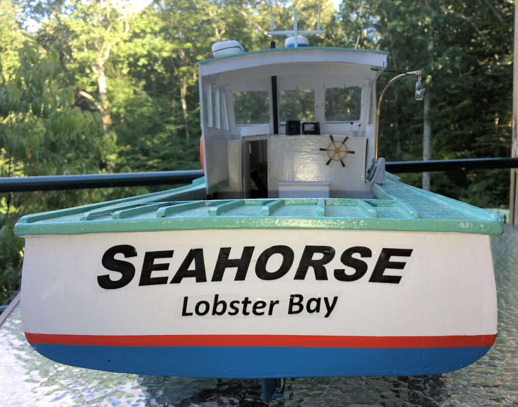 40 Maine Lobster boat model kit! - canoemodelkits